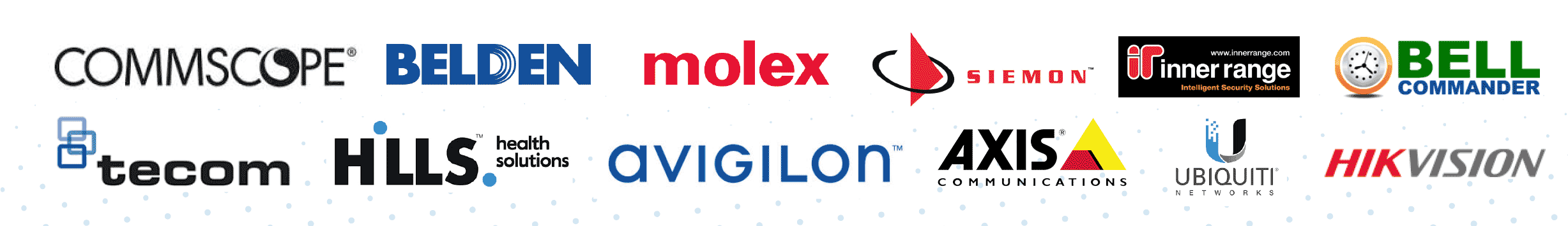 Certified installers logos